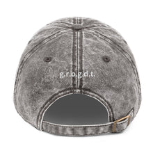 Load image into Gallery viewer, " TEXT CHAMPION" Twill Vintage Cotton Cap