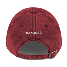 Load image into Gallery viewer, " TEXT CHAMPION" Twill Vintage Cotton Cap
