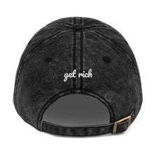 Load image into Gallery viewer, Fund My Business Vintage Cotton Twill Cap