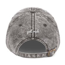 Load image into Gallery viewer, Fund My Business Vintage Cotton Twill Cap