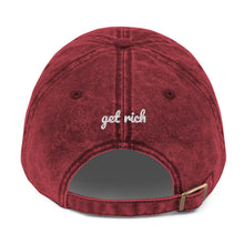 Load image into Gallery viewer, Fund My Business Vintage Cotton Twill Cap