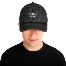 Load image into Gallery viewer, &quot;BIRKIN KITTY&quot; Twill Vintage Cotton Dad Hat